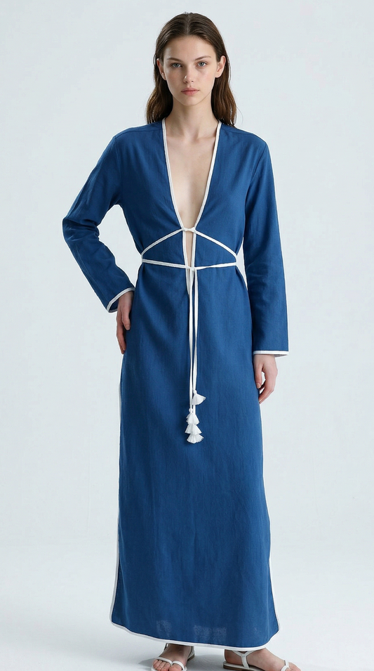 SERENA DRESS BLUE