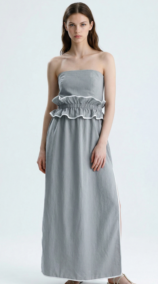 ELARE DRESS GREY