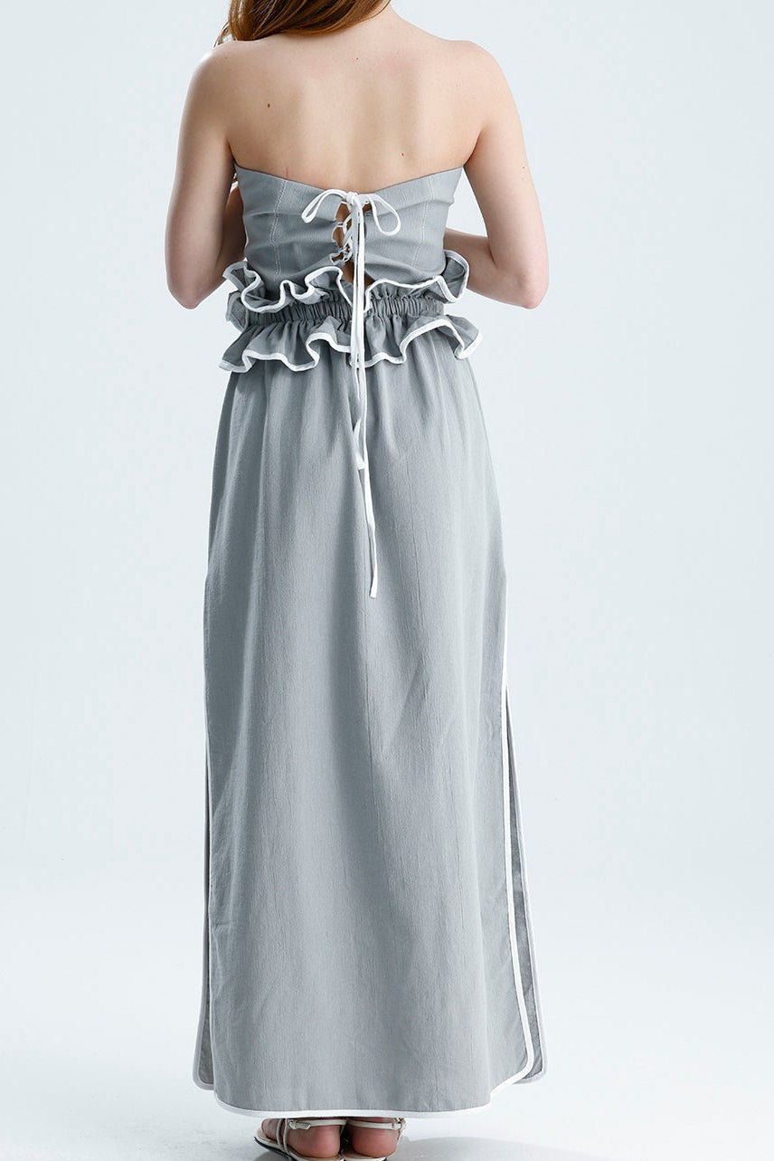 ELARE DRESS GREY