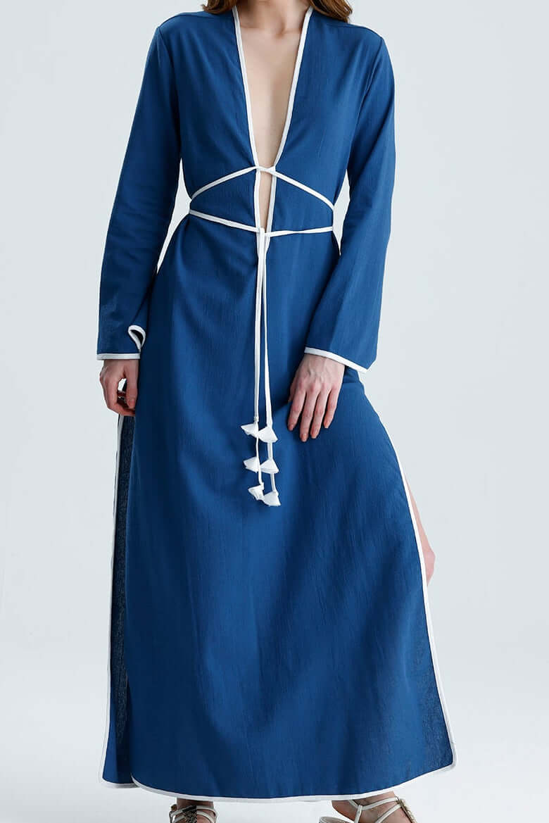 SERENA DRESS BLUE
