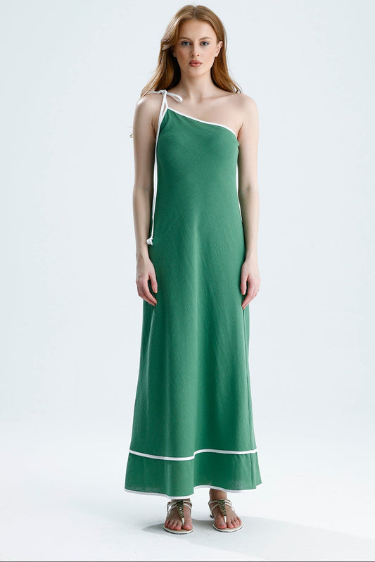 TALIA DRESS GREEN