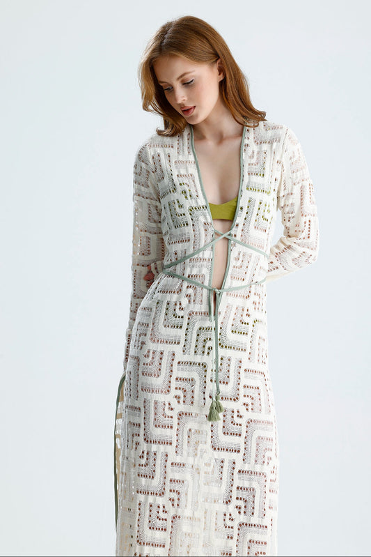 SIENA DRESS ECRU