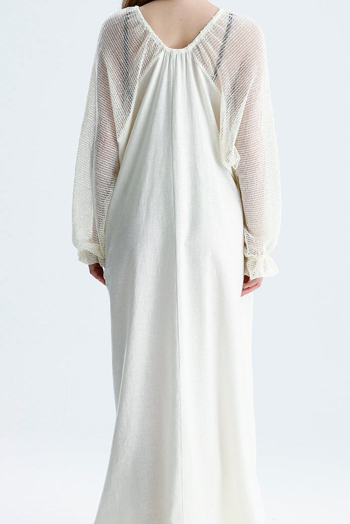 LIORA DRESS ECRU