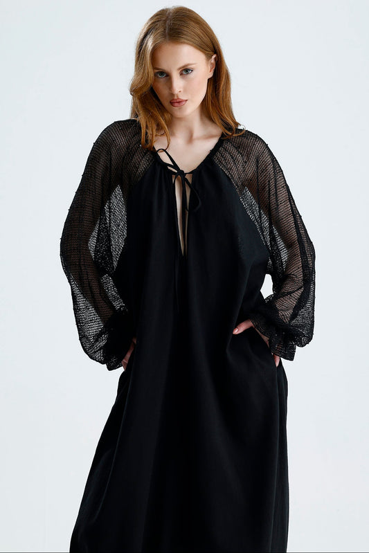LIORA DRESS BLACK