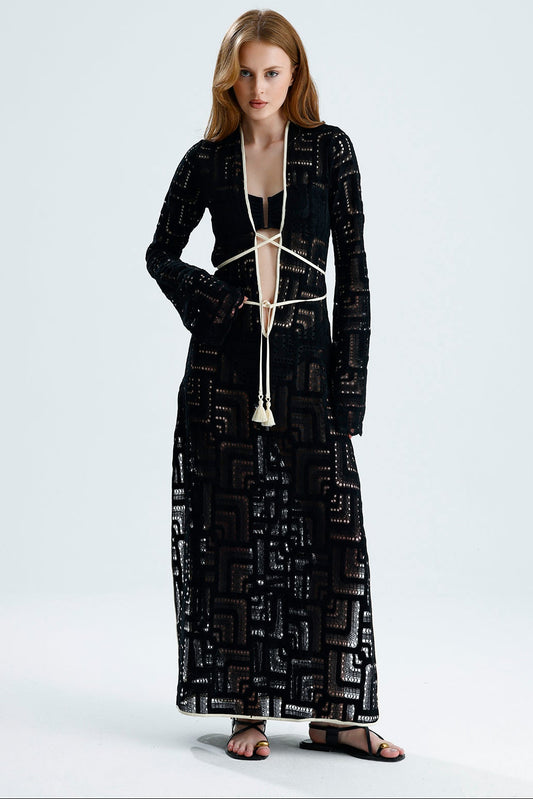 SIENA DRESS BLACK
