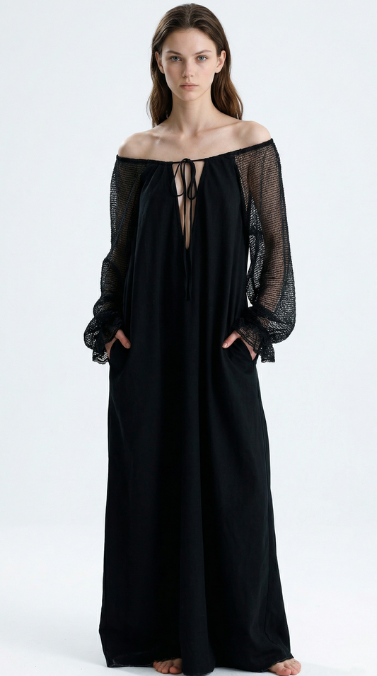 LIORA DRESS BLACK