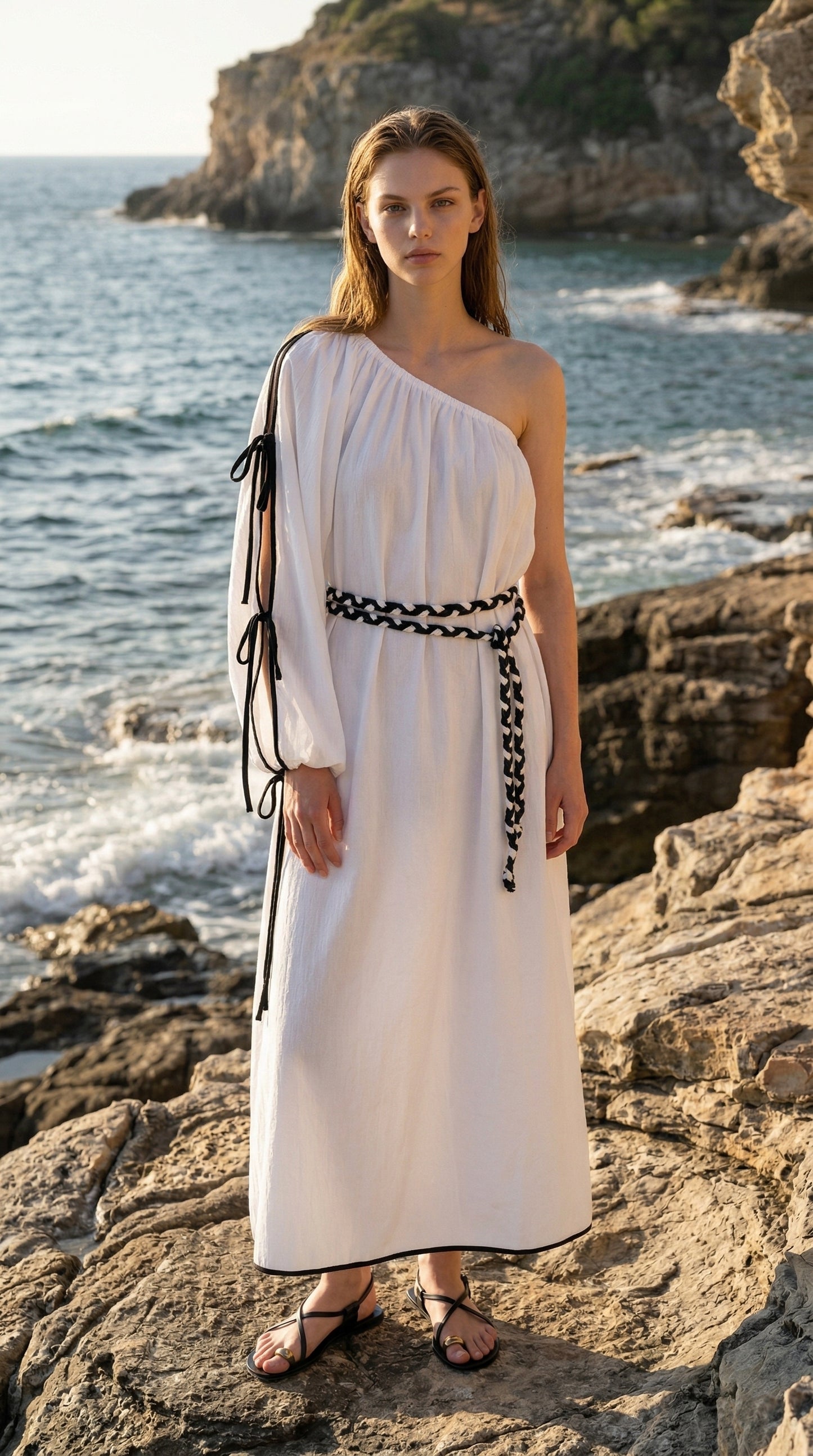 SOLEA ELBİSE BEYAZ