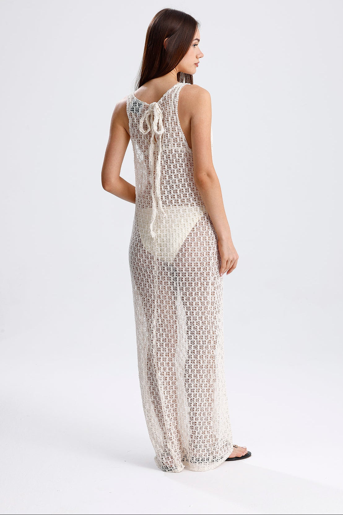 SABLE DRESS ECRU