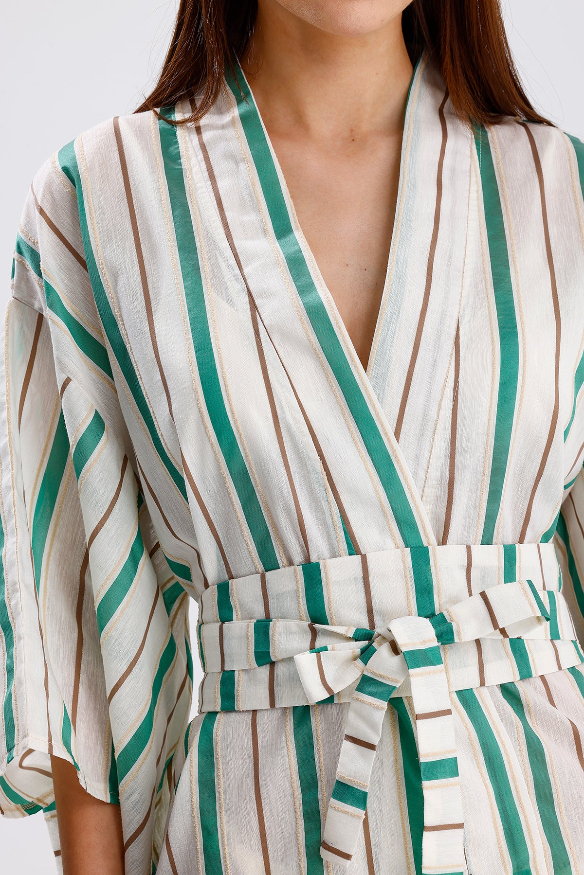 Çizgili Kimono