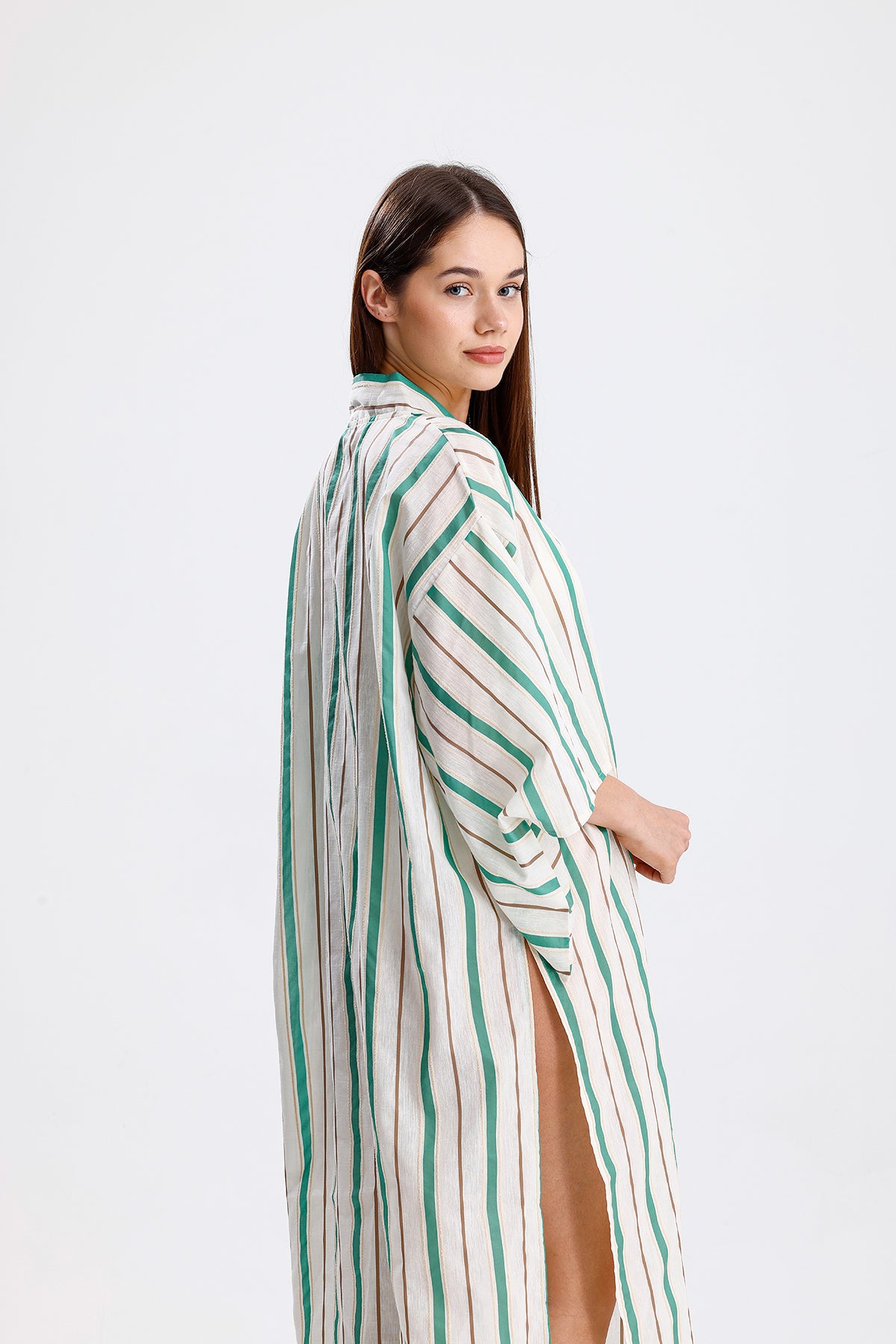 Çizgili Kimono