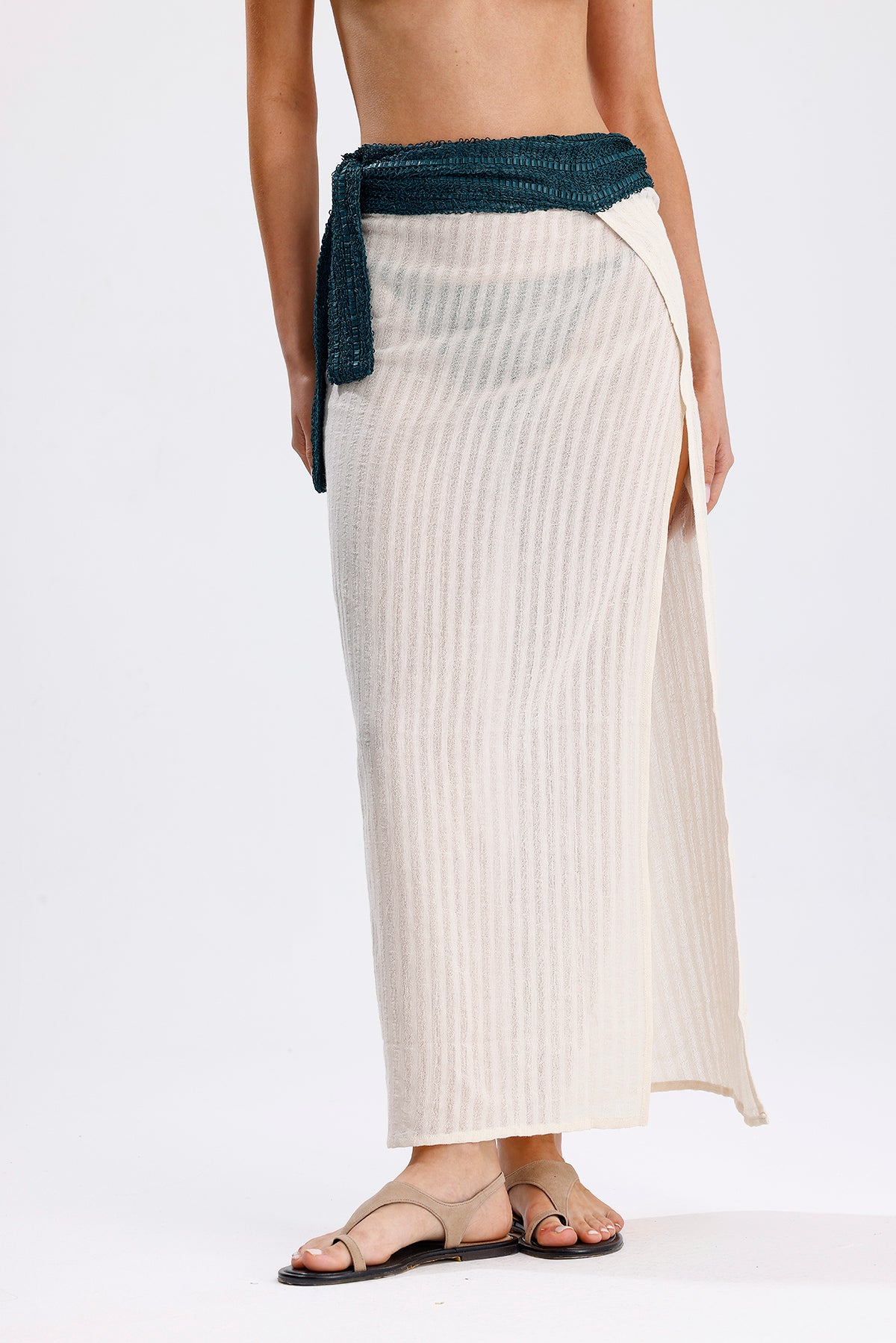 Cotton Yeşil Pareo