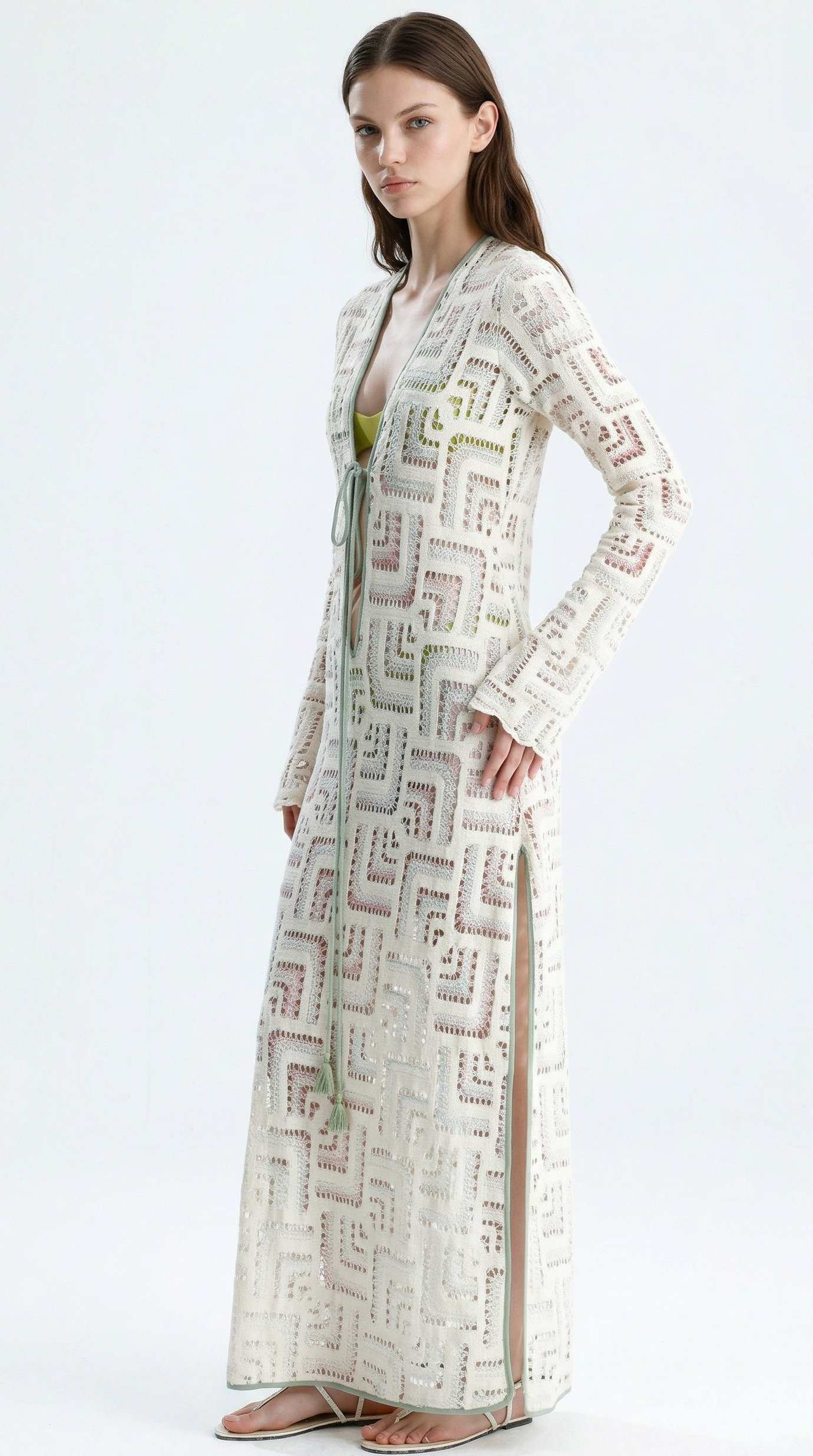 SIENA DRESS ECRU