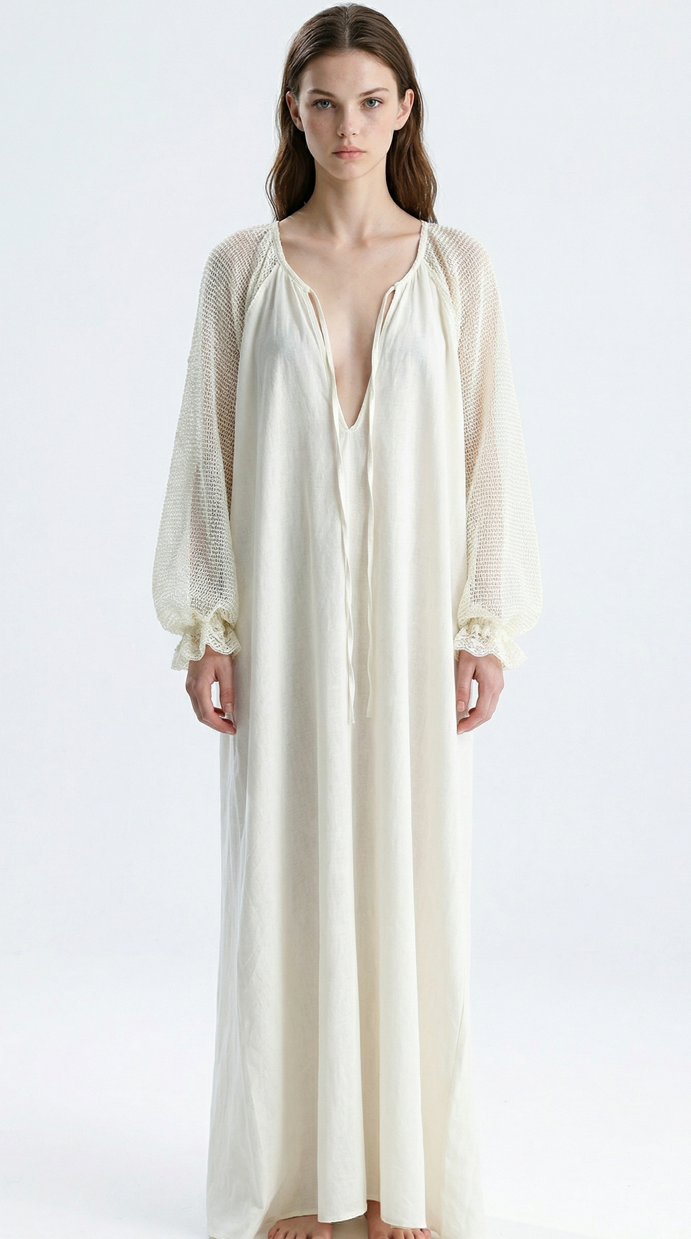 LIORA DRESS ECRU