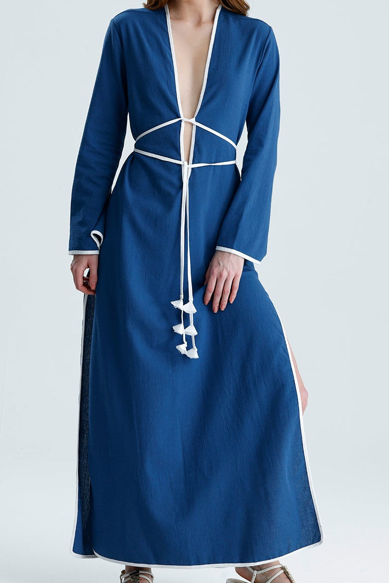 SERENA DRESS BLUE