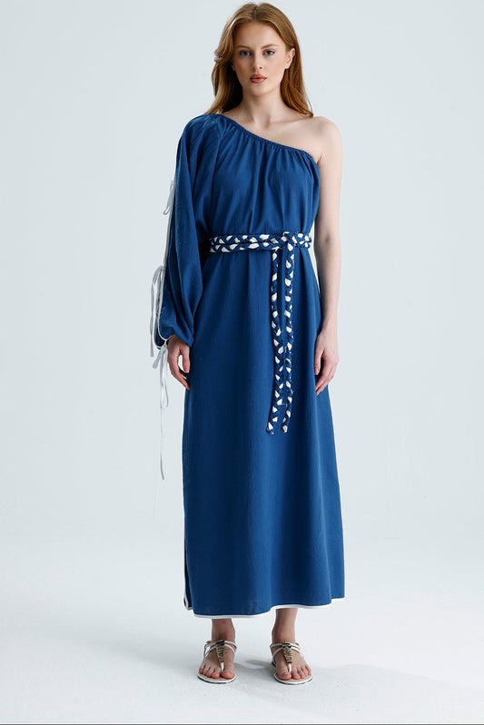 SOLEA DRESS BLUE