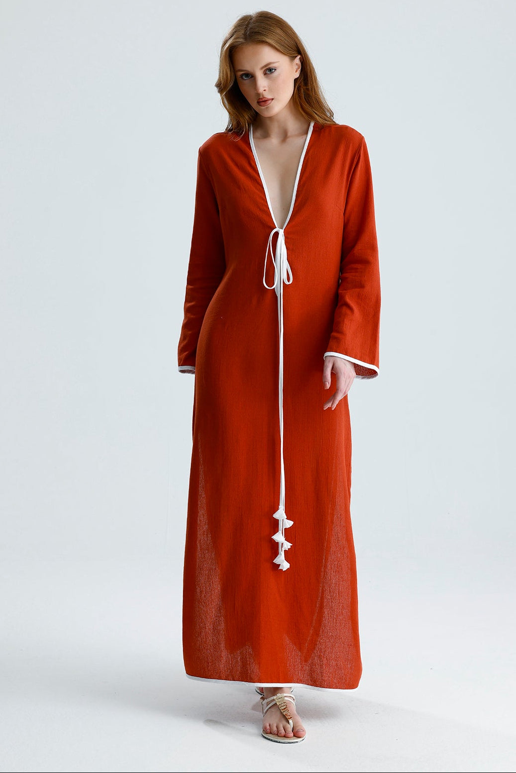 SERENA ELBİSE TERRAKOTTA