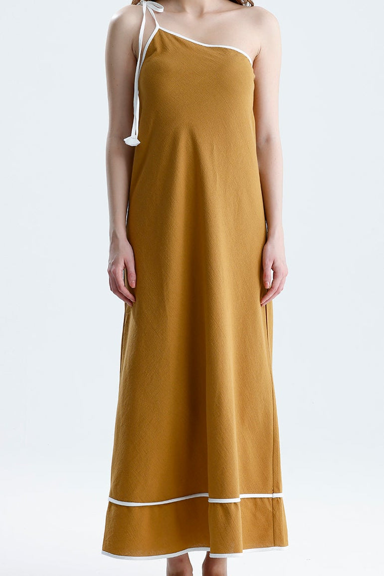 TALIA DRESS CAMEL