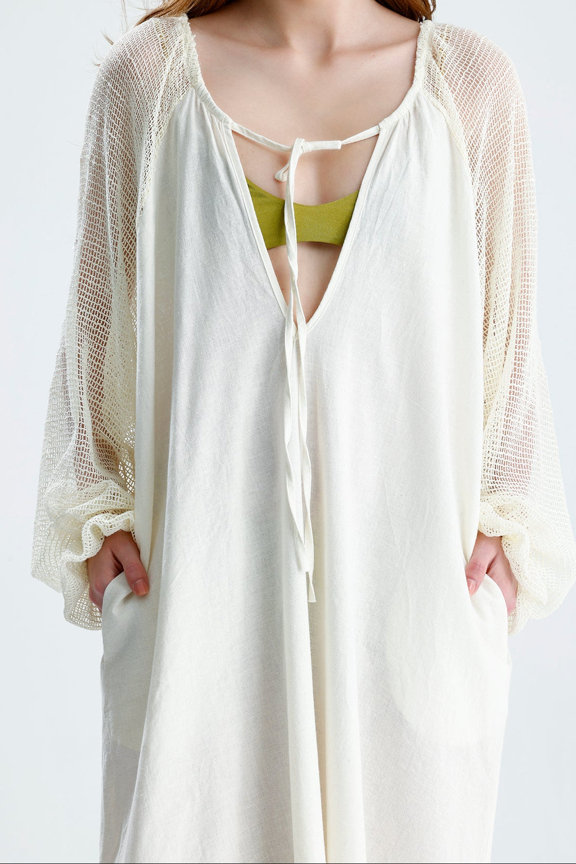 LIORA DRESS ECRU