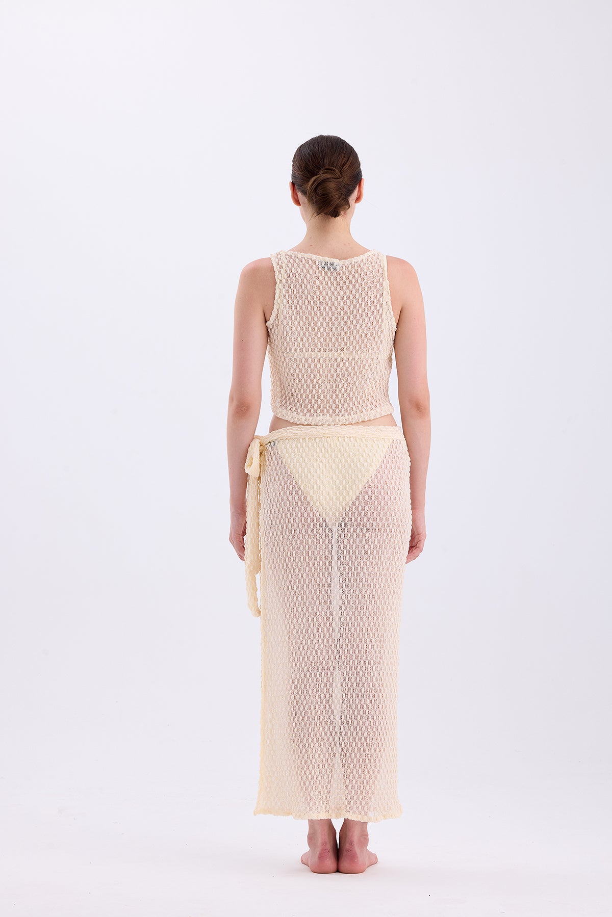 Luisa Ekru Pareo Set