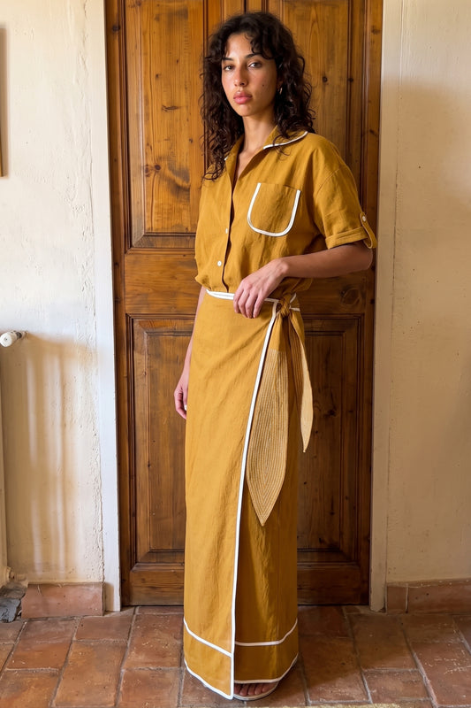 MARIS PAREO SET CAMEL
