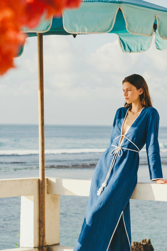 SERENA DRESS BLUE