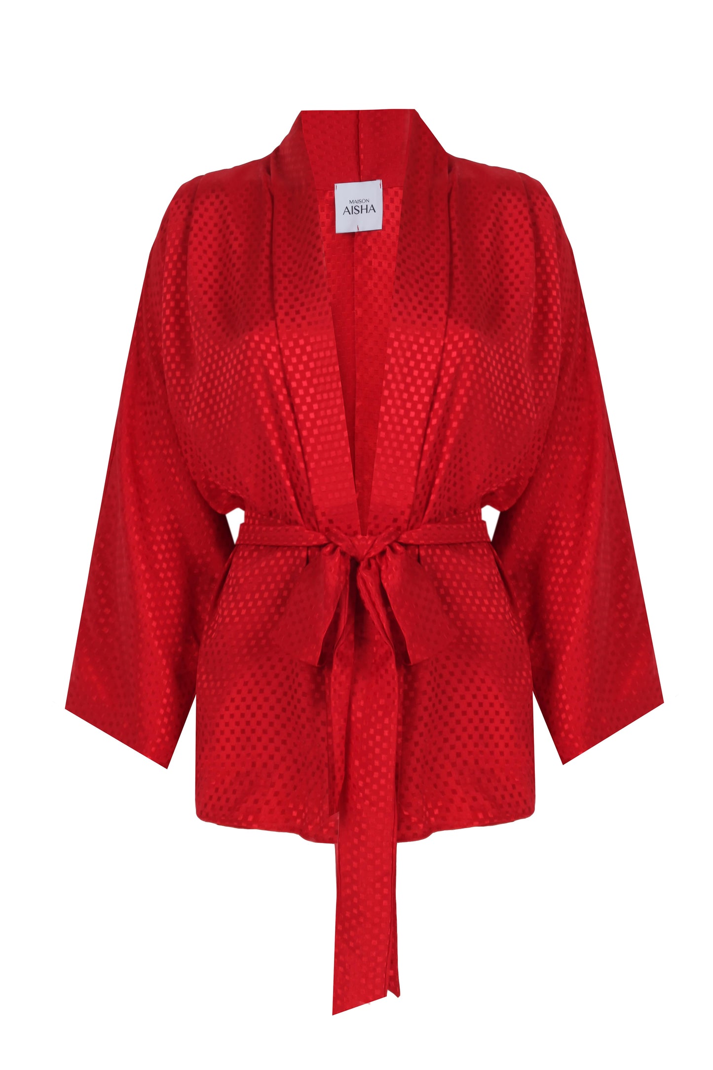 Kırmızı Kimono Bluz
