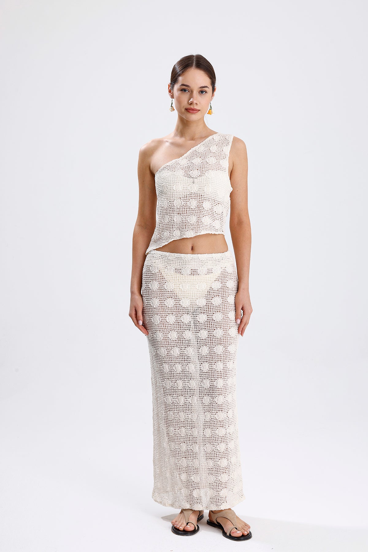 Soleil Asimetrik Pareo Set