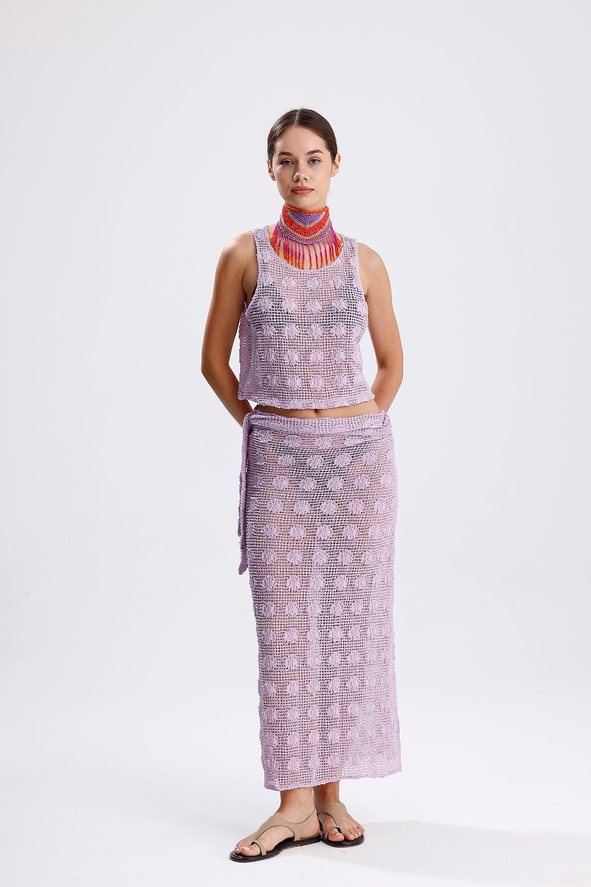 Soleil Lila Pareo Set