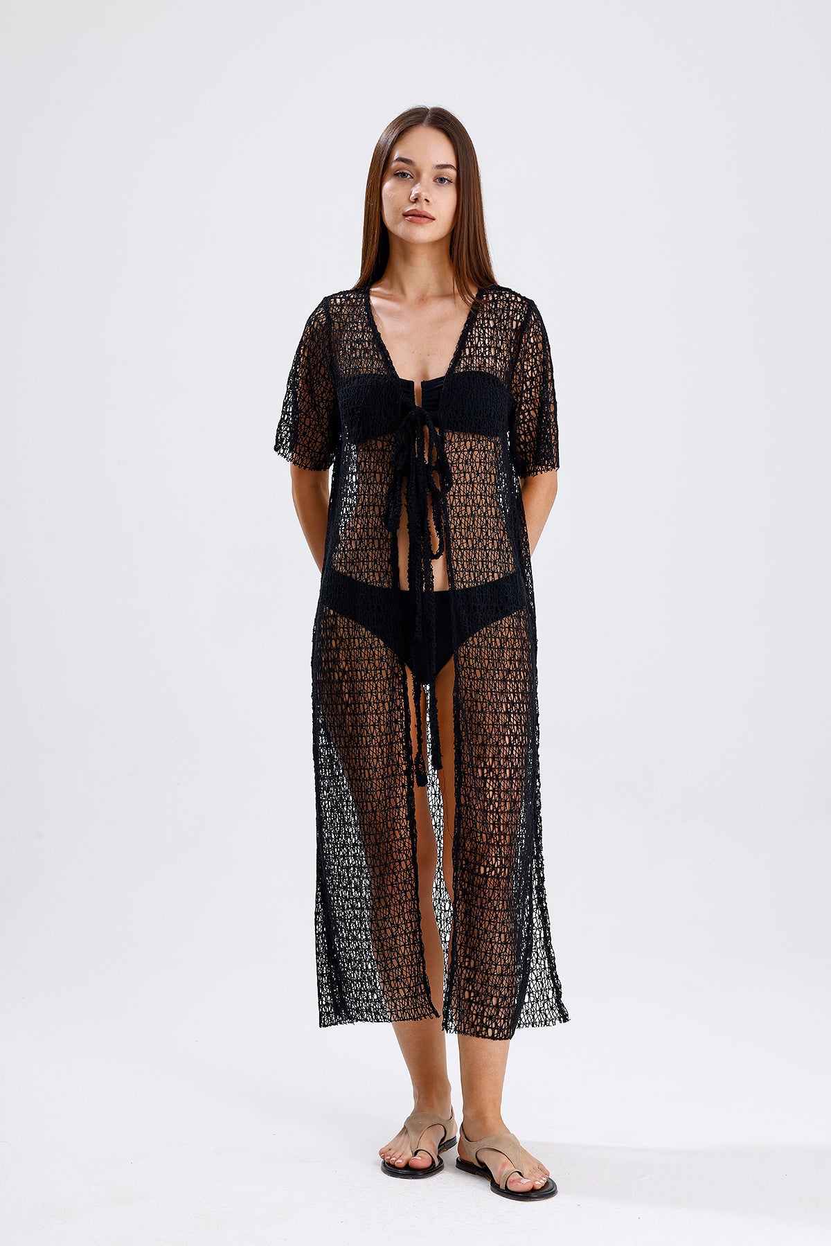 Urban Siyah Kimono